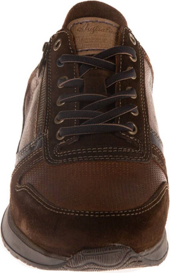 Australian Footwear Browning Sneakers Widht H Bruin Brown Blue - Foto 15