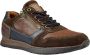 Australian Footwear Browning Sneakers Widht H Bruin Brown Blue - Thumbnail 4