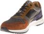 Australian Sneaker Cayenne 15.1586.01 AFO Zwart Grijs Cognac 10½ - Thumbnail 12