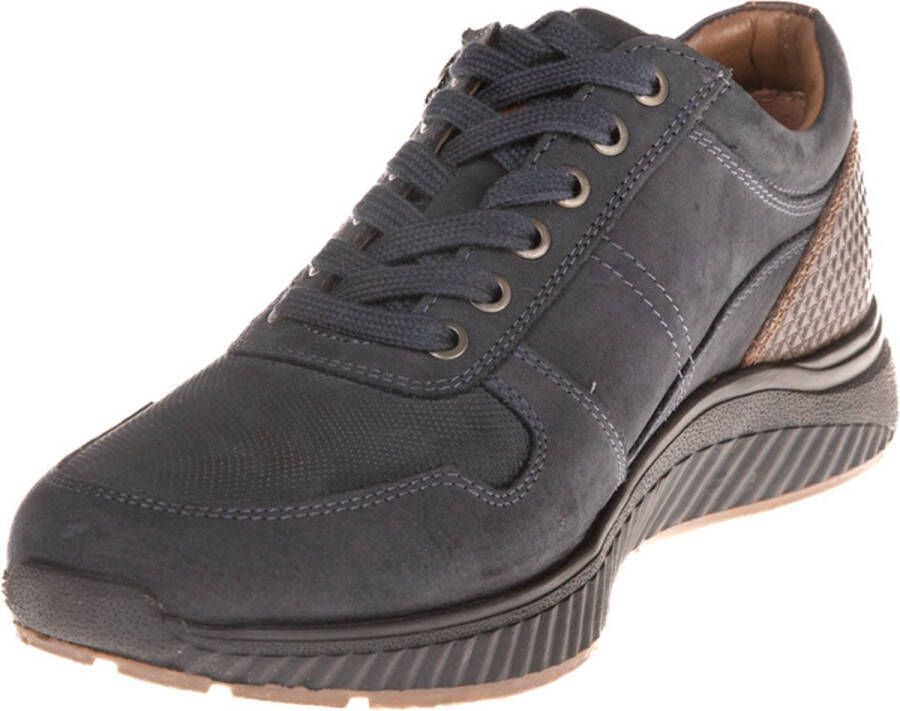 Australian Heren Sneakers Hurricane Dark Blue Brown Donkerblauw