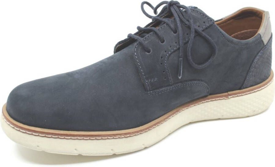 Australian Heren Veterschoenen Preston Nubuck Blauw