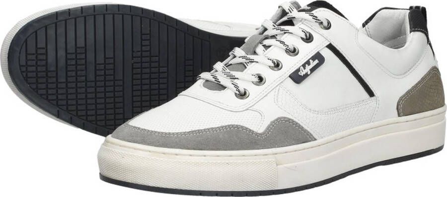 Australian Jason Sneakers wit Leer Heren