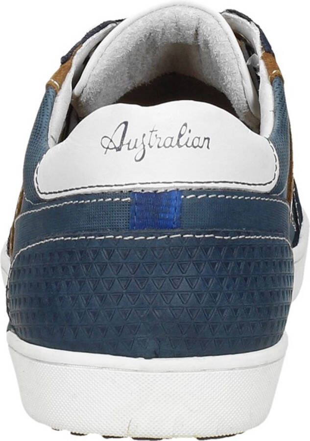 Australian Nothingham Leather S04 Heren Sneakers Blauw