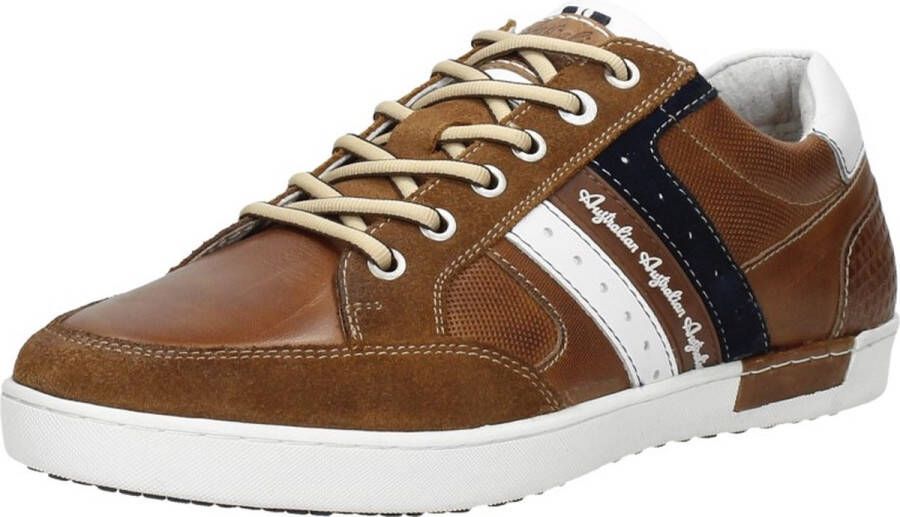 Australian Nottingham Lage sneakers Leren Sneaker Heren Bruin