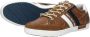 Bruin Tinten Nottingham Lage sneakers Leren Sneaker Heren Bruin - Thumbnail 14