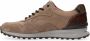 Australian ODYSEY 15 1598 01 L00 Taupe kleurige heren sneaker met leren voering - Thumbnail 15