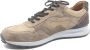 Australian ODYSEY 15 1598 01 L00 Taupe kleurige heren sneaker met leren voering - Thumbnail 7