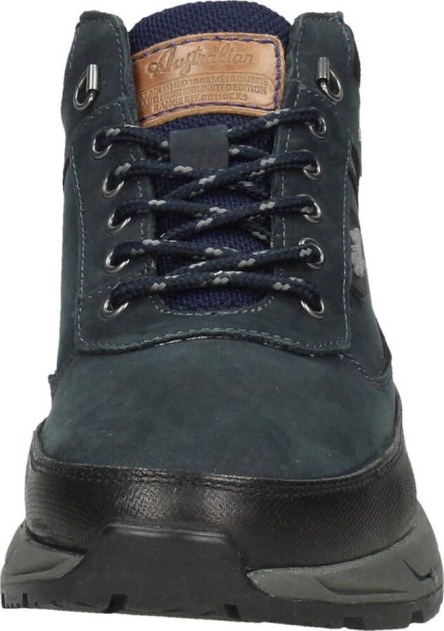 Australian Walker veterschoenen blauw Leer Heren