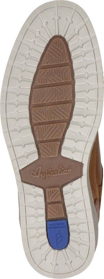 Australian Winchester heren sneaker Cognac