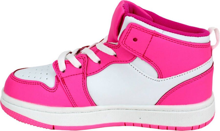 Babes & Binkies Sneakers Chiquita wit roze Kids & Kind Meisjes Roze - Foto 2