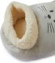 Balvi Kitty Voetenwarmer Kat Grijs one size fits all - Thumbnail 2