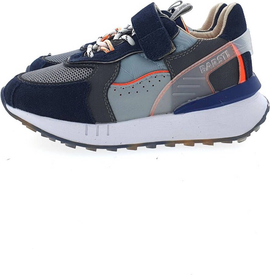 Barst ! Sneakers blauw Leer