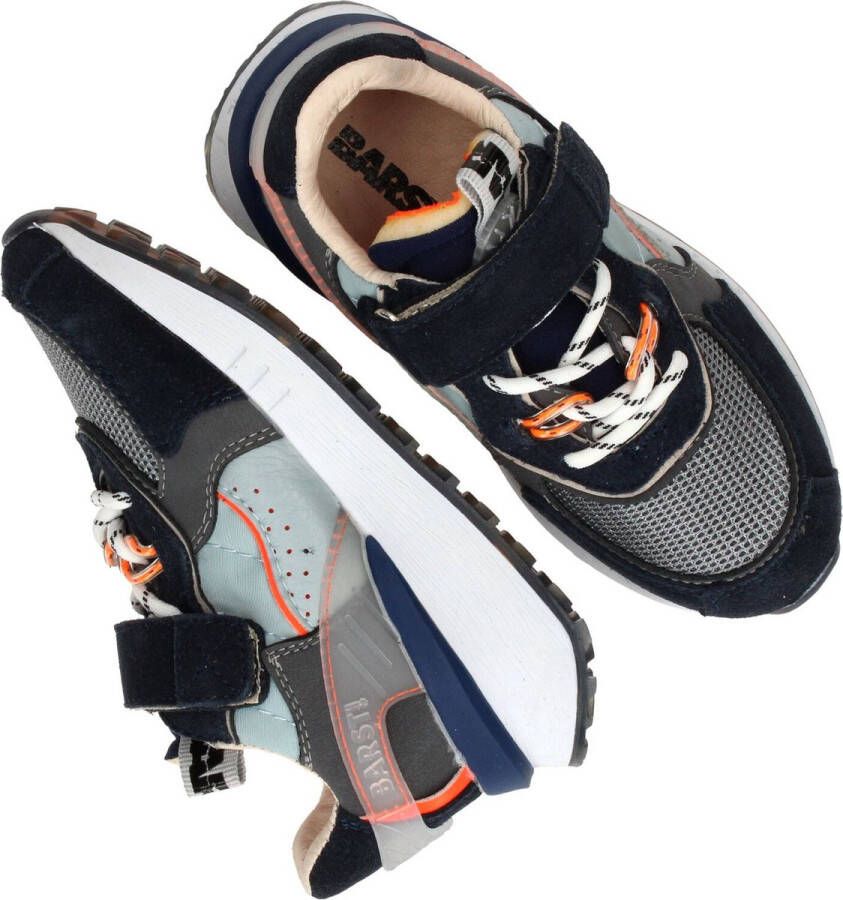 Barst ! Sneakers blauw Leer