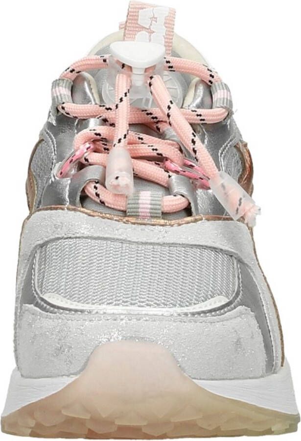 Barst! Sneakers zilver Leer Dames