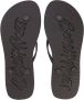 BeachyFeet Teenslipper Dames Mandaleo Flipflop Zwart Goud - Thumbnail 4