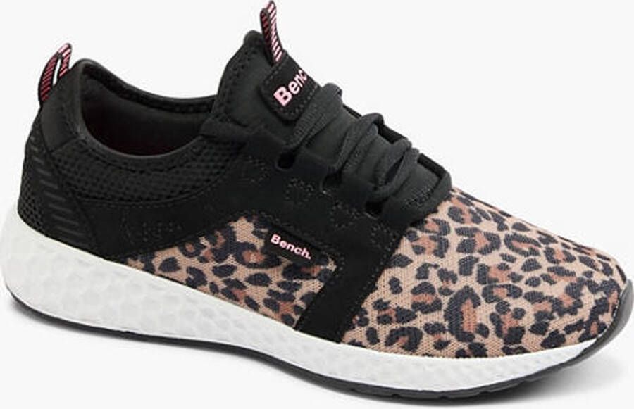 Bench Zwarte sneaker panterprint