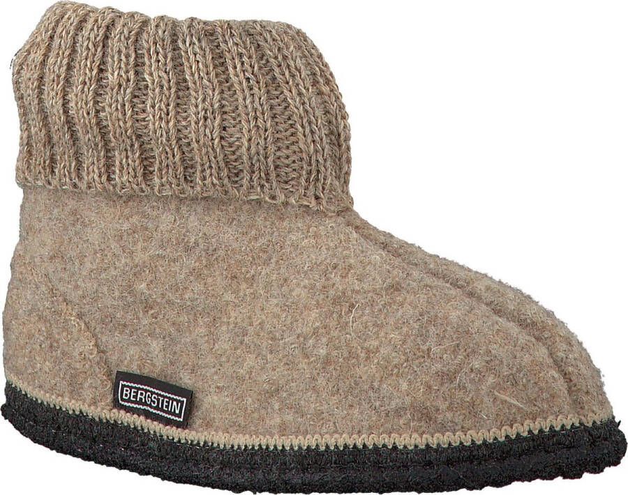 Bergstein Cozy Sloffen Unisex Junior Beige