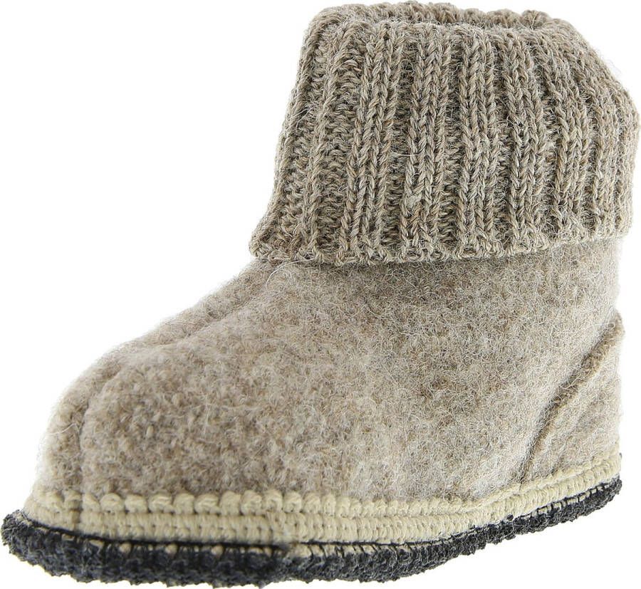 Bergstein Cozy Sloffen Unisex Junior Beige