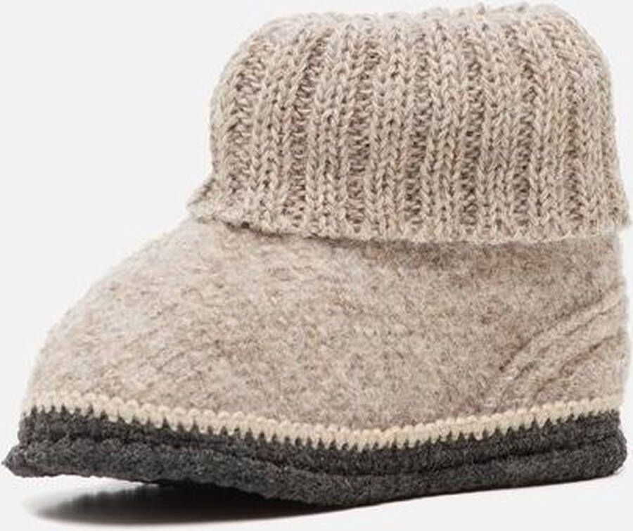 Bergstein Cozy Sloffen Unisex Junior Beige