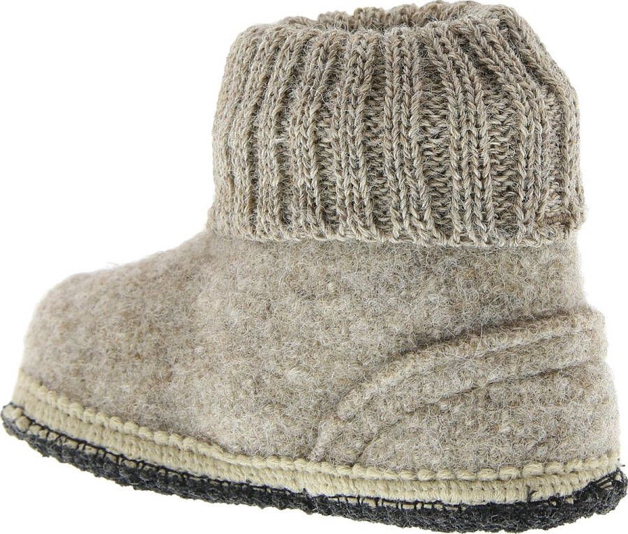 Bergstein Cozy Sloffen Unisex Junior Beige