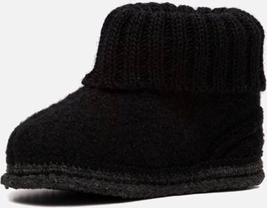 Bergstein Cozy Sloffen Unisex Junior Black