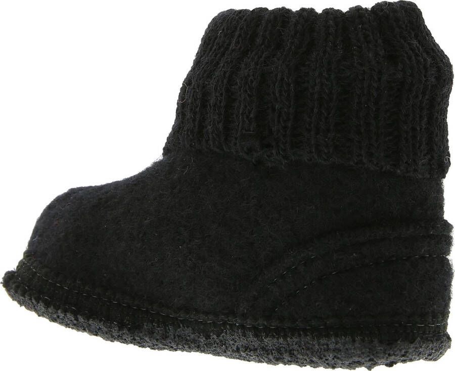 Bergstein Cozy Sloffen Unisex Junior Black