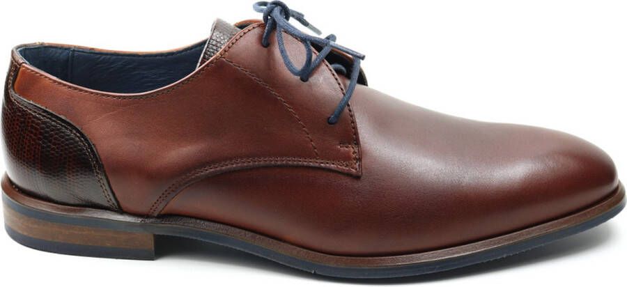 Berkelmans arcos 231006402 veterschoen cognac leer