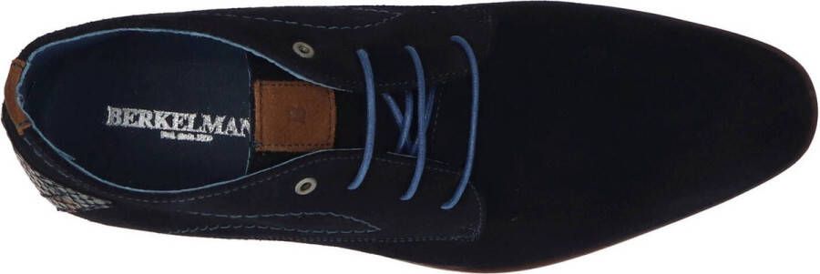 Berkelmans Lasarte Veterschoenen Heren Blauw