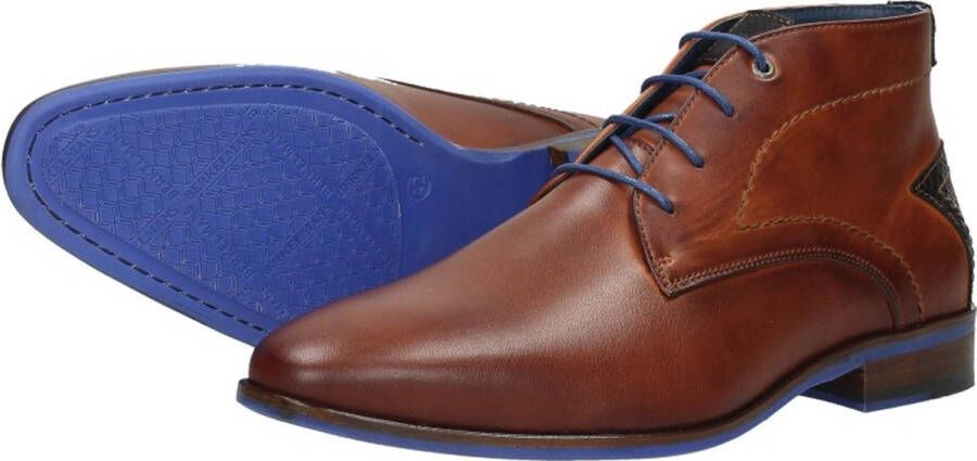 Berkelmans Lasarte Veterschoenen Heren Cognac - Foto 14