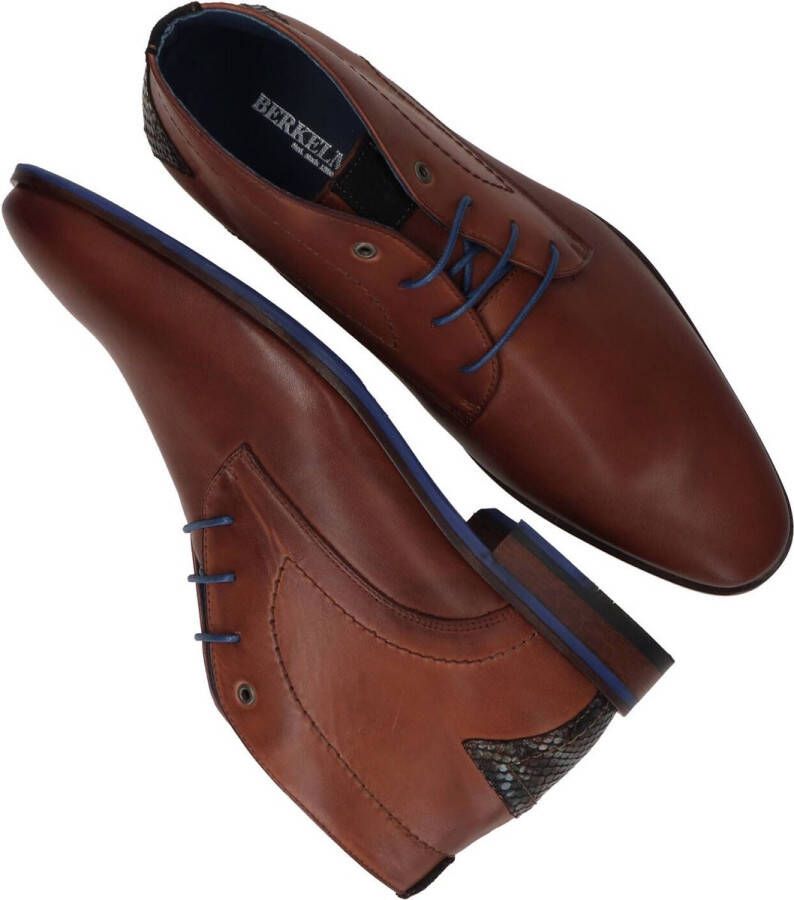 Berkelmans Lasarte Veterschoenen Heren Cognac - Foto 8