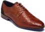 Berkelmans Oulton Cognac Braided 2310050122 Cognacbruine geklede herenschoenen wijdte G ½ - Thumbnail 11