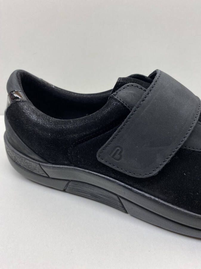 Berkemann Berkoflex BERKEMANN -Damesmodel Henni 05403-919 sneaker zwart nubuck stretch 2 3 ) - Foto 3