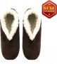 Bernardino Echte suede Spaanse sloffen heren Bruin - Thumbnail 2