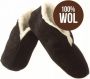 Bernardino Spaanse Sloffen 100% Wol Bruin - Thumbnail 12