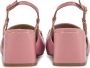 BiBi Lou Dames Pumps Damesschoenen Leer Geen hoogte 2 cm 574Z21 Roze - Thumbnail 13