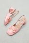 BiBi Lou Dames Pumps Damesschoenen Leer Geen hoogte 2 cm 574Z21 Roze - Thumbnail 14