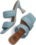 BIBI LOU Muiltjes Dames 876z11hg Maat: 37 Materiaal: Leer Kleur: Blauw - Thumbnail 9