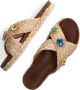 BIBI LOU Slippers Dames 889z70hg Maat: 36 Materiaal: Raffia Kleur: Beige - Thumbnail 11