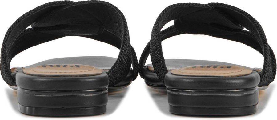 BiBi Lou Slippers Slides Dames 849Z94 Zwart