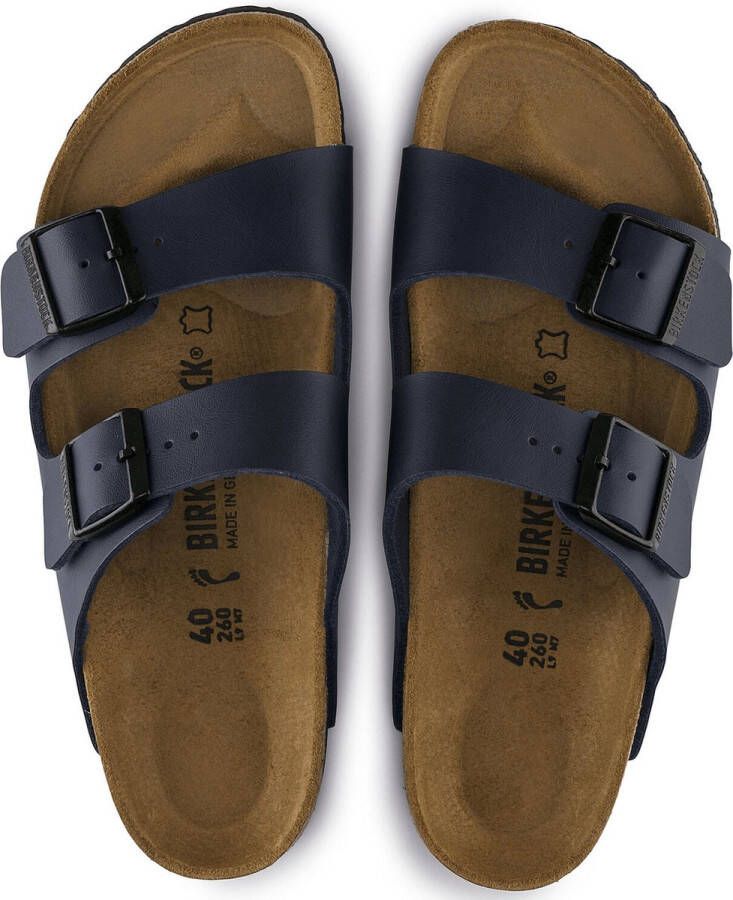 Birkenstock ARIZONA BF BLUE Dames slippers Blauw