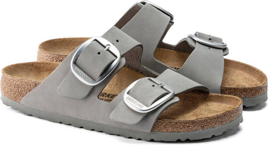 Birkenstock Arizona Big Buckle dames sandaal grijs - Foto 4