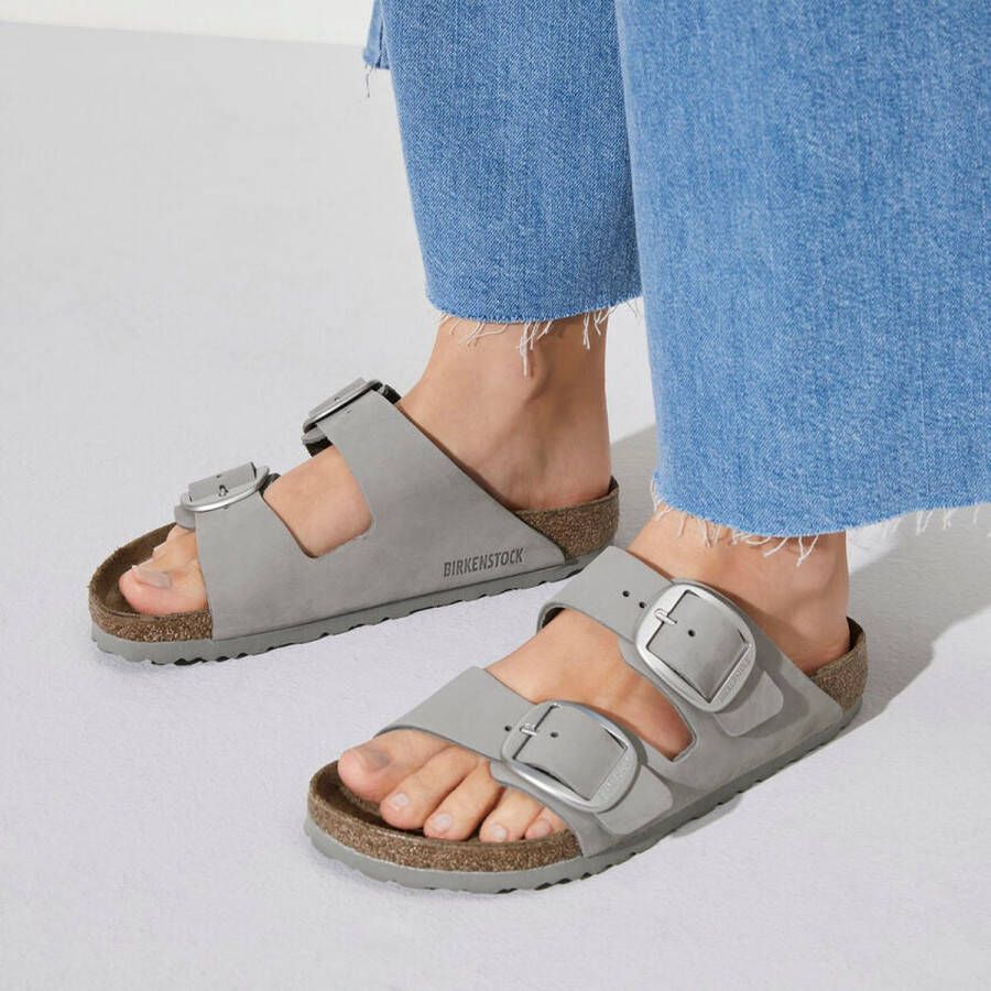 Birkenstock Arizona Big Buckle dames sandaal grijs - Foto 5