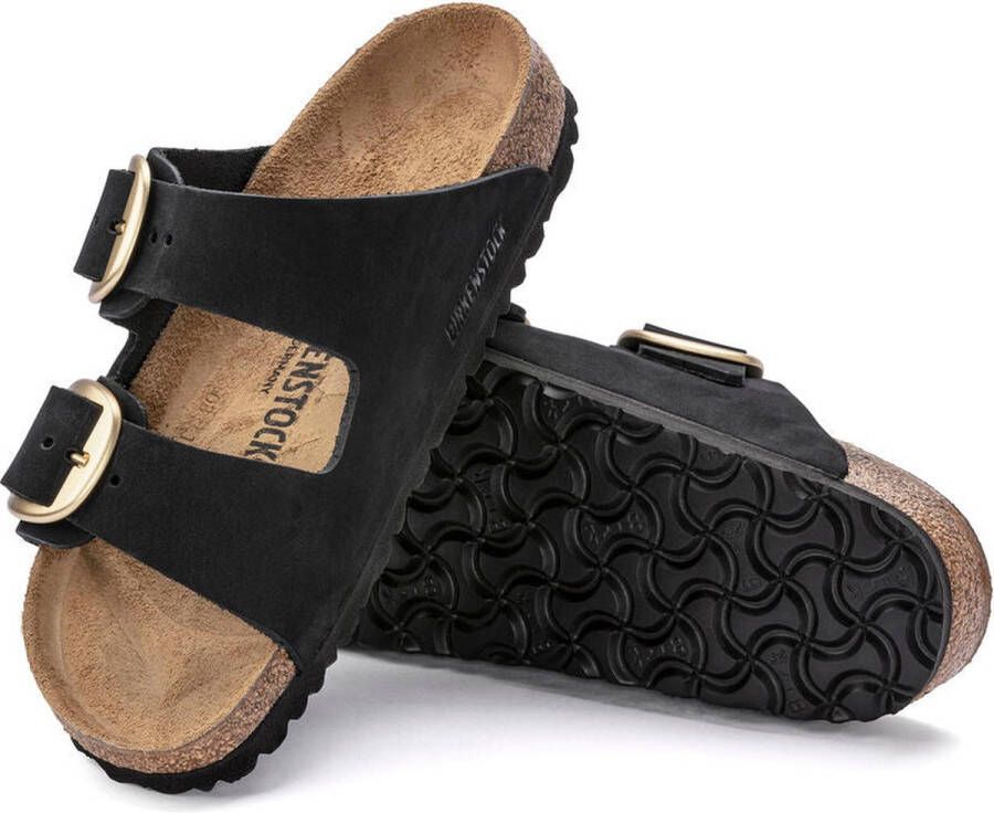 Birkenstock Arizona Big Buckle dames sandaal zwart