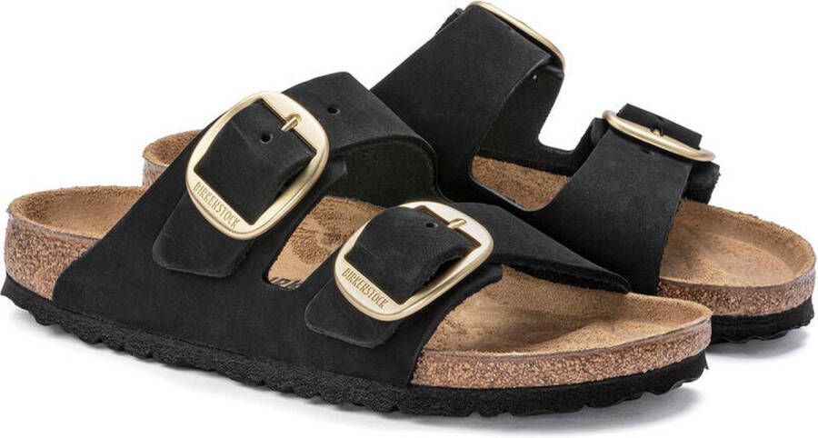 Birkenstock Arizona Big Buckle dames sandaal zwart