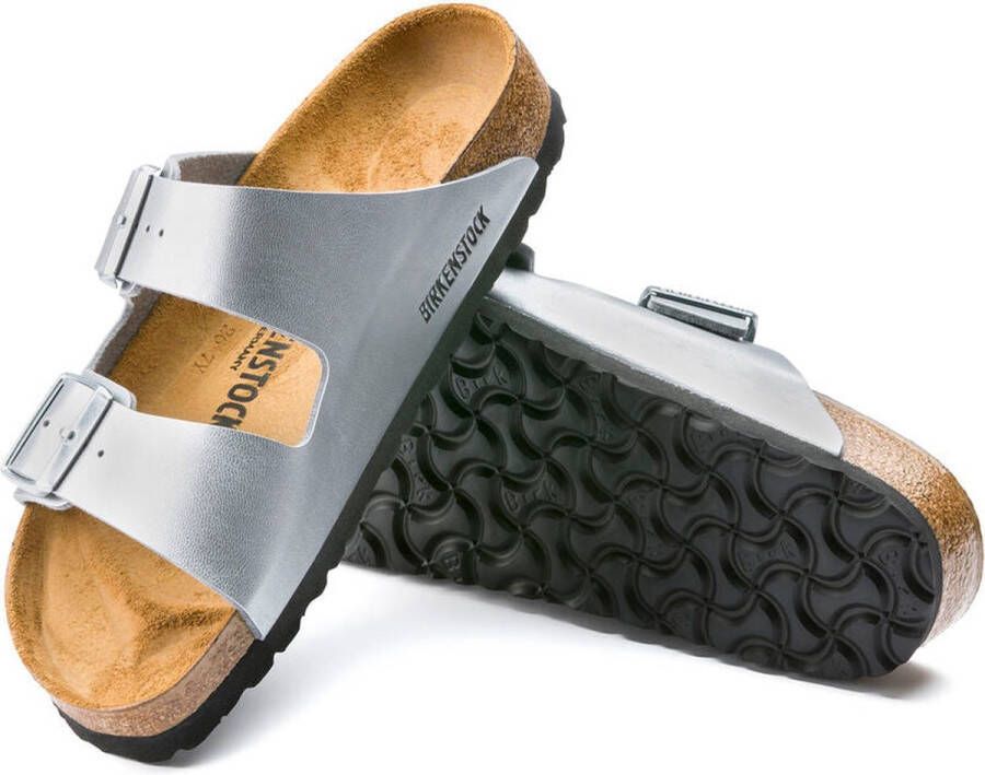 Birkenstock Arizona BS dames sandaal zilver