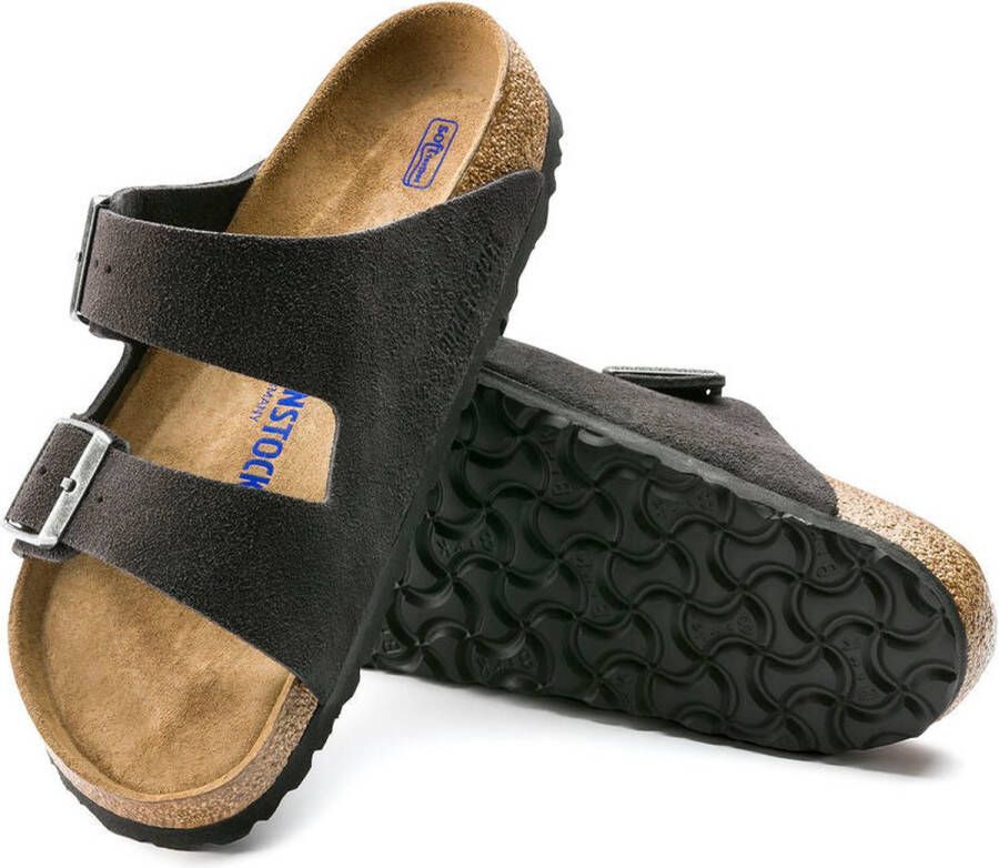 Birkenstock Arizona BS heren sandaal grijs