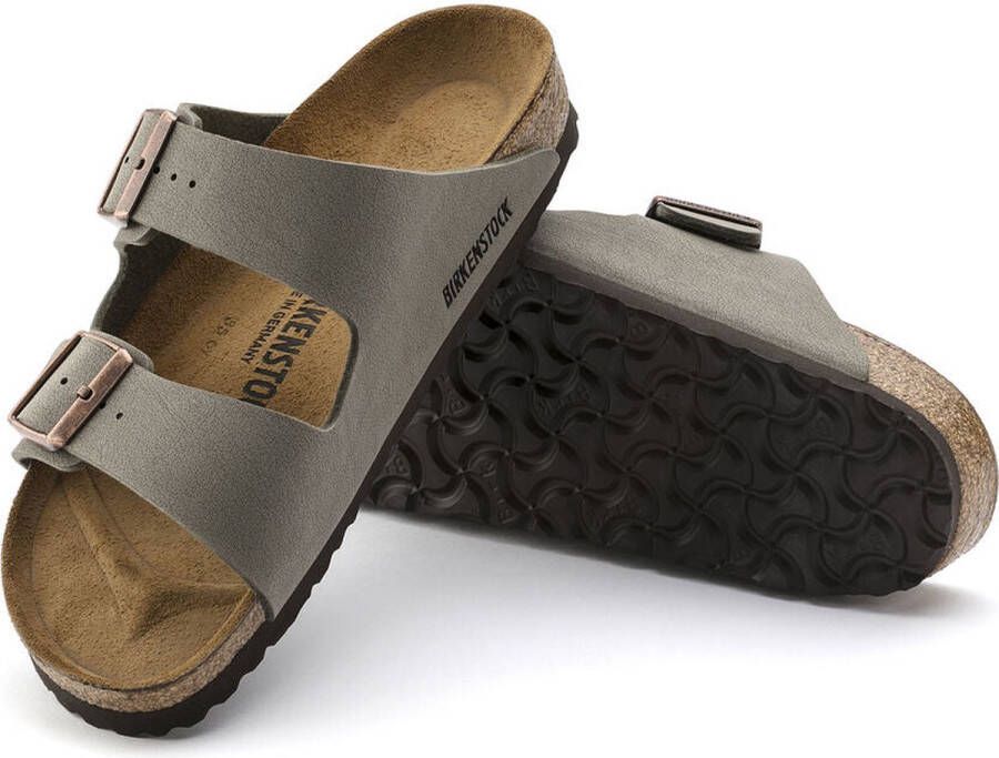 Birkenstock Arizona BS heren sandaal grijs