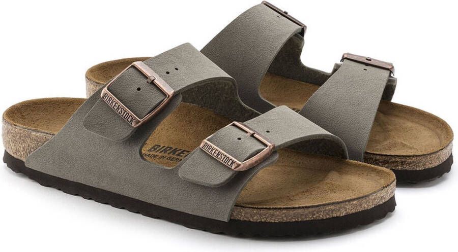 Birkenstock Arizona BS heren sandaal grijs