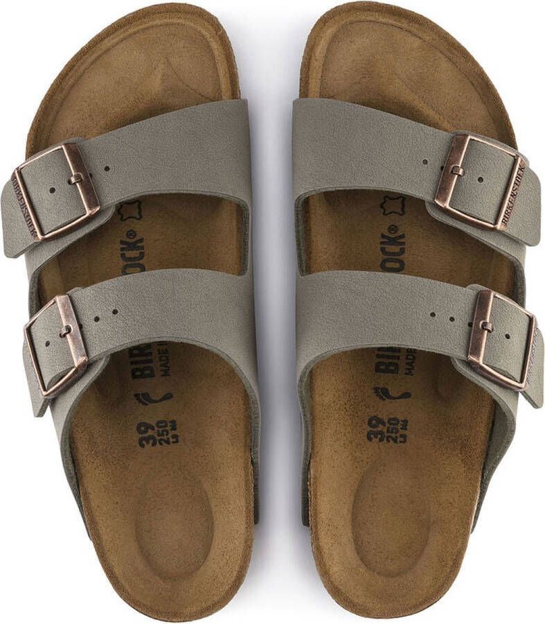 Birkenstock Arizona BS heren sandaal grijs