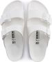 Birkenstock Witte Rubberen Slipper Dubbele Gespsluiting White - Thumbnail 10